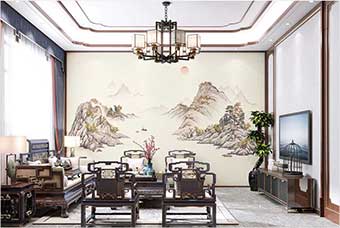 森佰汇航空纤维墙咔(巴山蜀水)